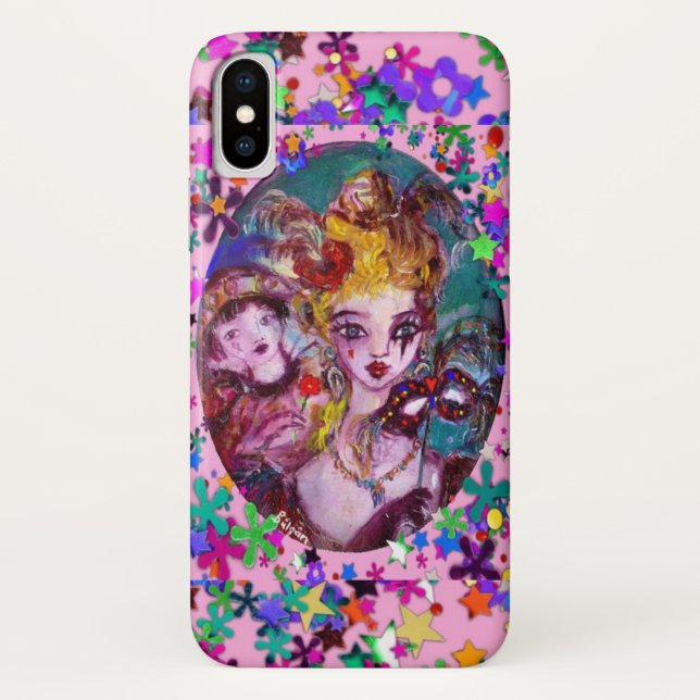 FUNDA DE Case-Mate PARA iPhone VALENTINE VENETIAN MASQUERADE (Reverso)