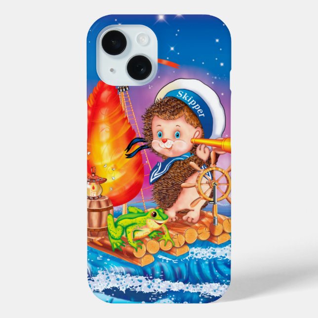 Funda De Case-Mate Para iPhone Valiente marinero (Reverso )