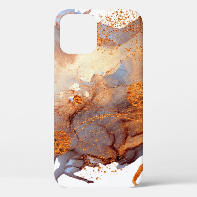 Funda De Case-Mate Para iPhone Valle Splash. Lujo natural. Arte real oriental (Reverso )