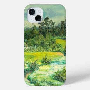 Funda Para iPhone 15 Mini valle verde