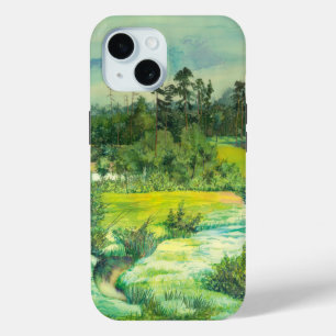 Funda Para iPhone 15 valle verde