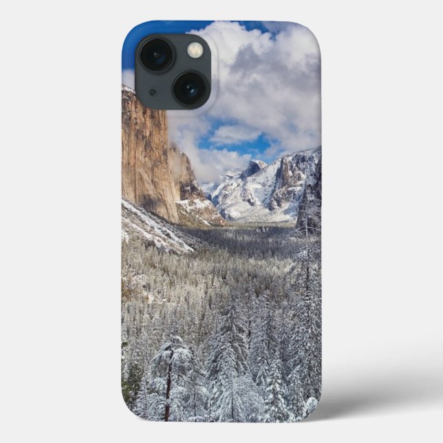 Funda De Case-Mate Para iPhone Valle Yosemite en la nieve (Reverso)