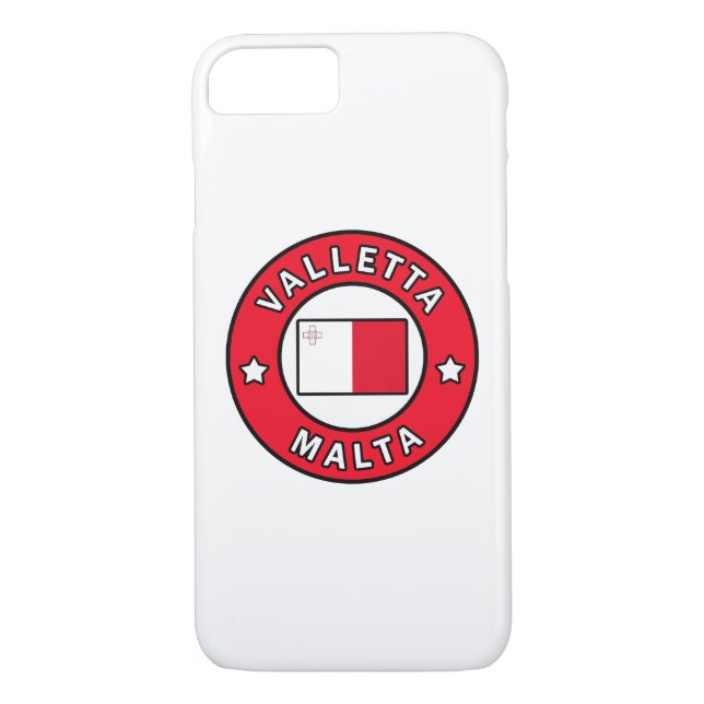 Funda De Case-Mate Para iPhone Valletta Malta (Reverso)
