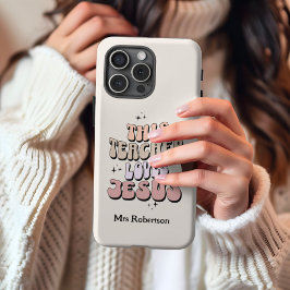 Funda Para iPhone 14 Pro Max De Case-Mate Valoración del profesor de fe retro