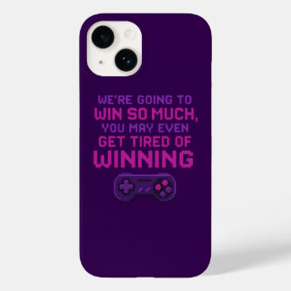 Funda Para iPhone 14 De Case-Mate Vamos a ganar tanto - estuche para teléfono Gamer