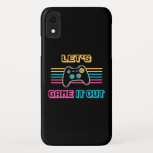 Funda Para iPhone XR Vamos a jugarlo - Estilo retro