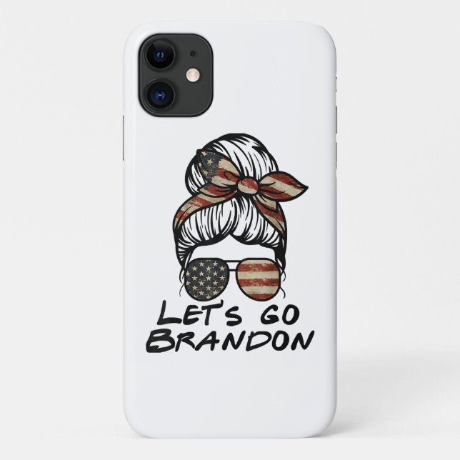 Funda De Case-Mate Para iPhone Vamos Brandon, Vamos Brandon  (Reverso)