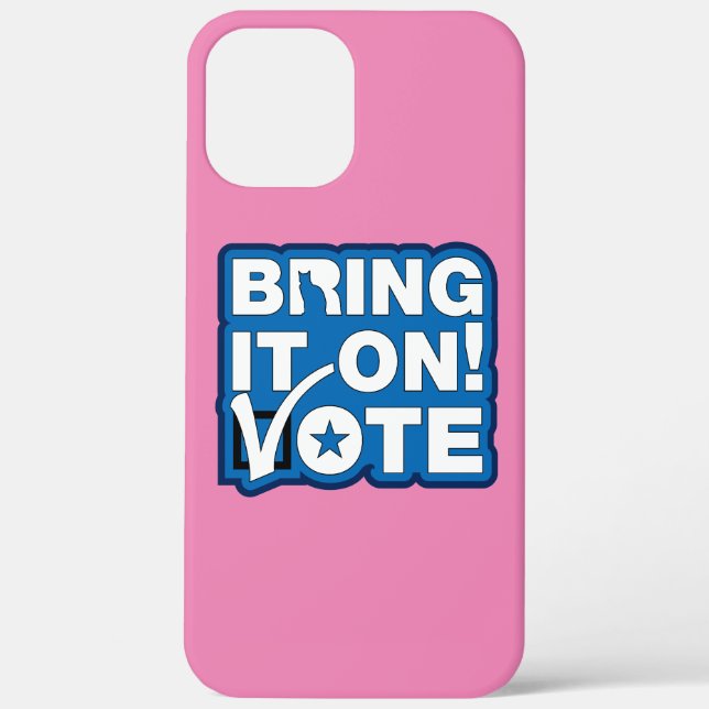 Funda De Case-Mate Para iPhone ¡Vamos! VOTACIÓN (Reverso )