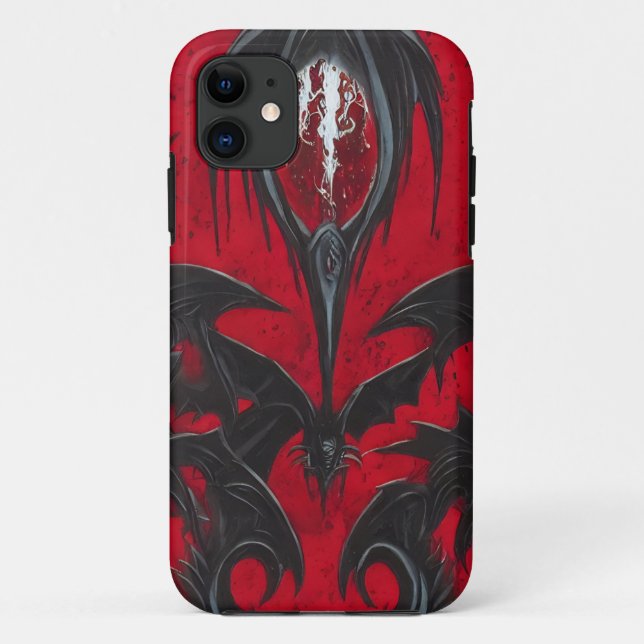 Funda De Case-Mate Para iPhone Vampire phone (Reverso)
