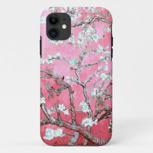Funda Para iPhone 11 Van Gogh Almond Blossoms Azul rosa