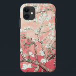 Funda Para iPhone 11 Van Gogh Almond Blossoms Peach<br><div class="desc">Artista: Vincent Van Gogh Título: Flores de almendra alteradas de color por 2Sweet4wordsDiseños</div>