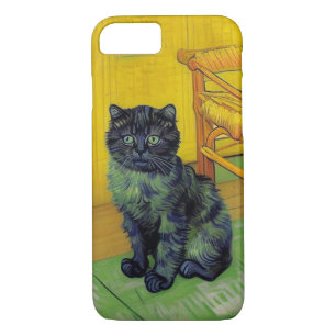 Funda Para iPhone 8/7 Van Gogh Black Cat