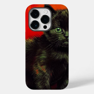 Funda Para iPhone 14 Pro De Case-Mate Van Gogh Black Kitten