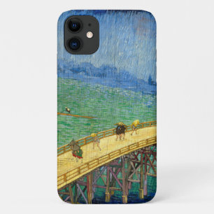 Funda Para iPhone 11 Van Gogh El puente en la lluvia según Hiroshige