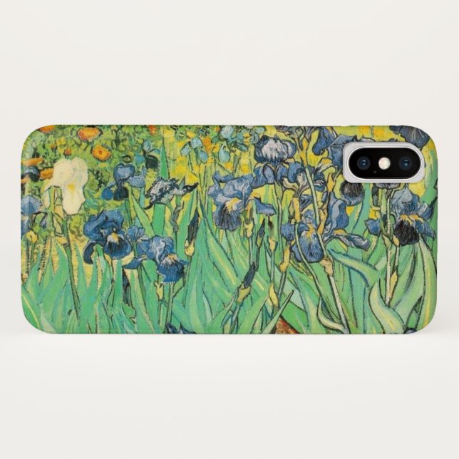 Funda De Case-Mate Para iPhone Van Gogh Irises (Reverso (horizontal))
