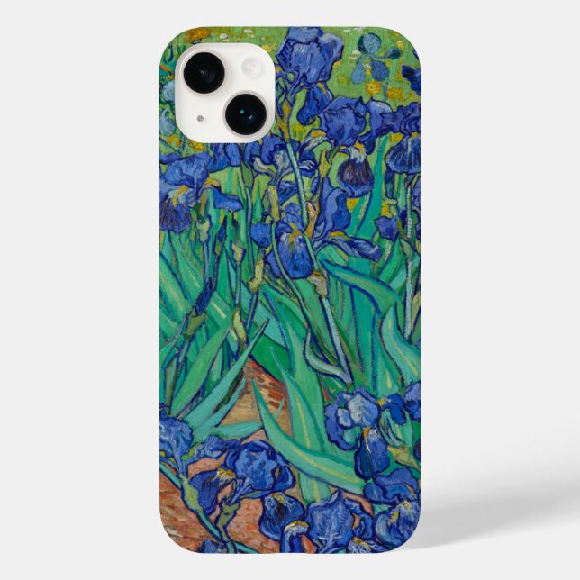 Funda De Case-Mate Para iPhone Van Gogh Irises (Reverso )