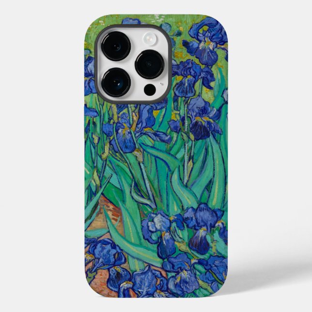 Funda De Case-Mate Para iPhone Van Gogh Irises (Reverso )