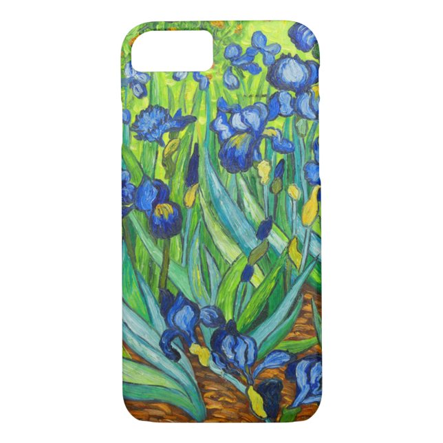 Funda De Case-Mate Para iPhone Van Gogh Irises (Reverso)