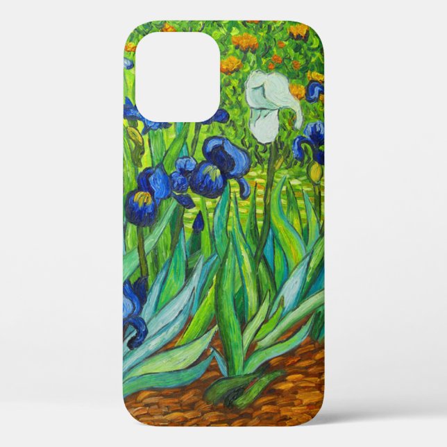 Funda De Case-Mate Para iPhone Van Gogh Irises (Reverso )
