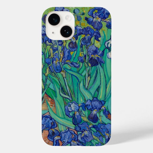 Funda De Case-Mate Para iPhone Van Gogh Irises (Reverso )