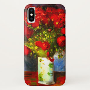 Funda Para iPhone X Van Gogh Red Poppies