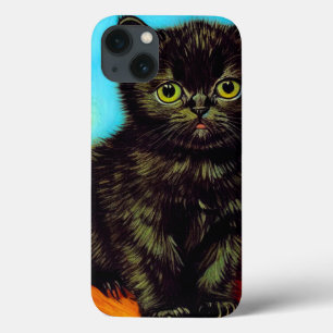 Funda Para iPhone 13 Van Gogh Style Pouting Kitten