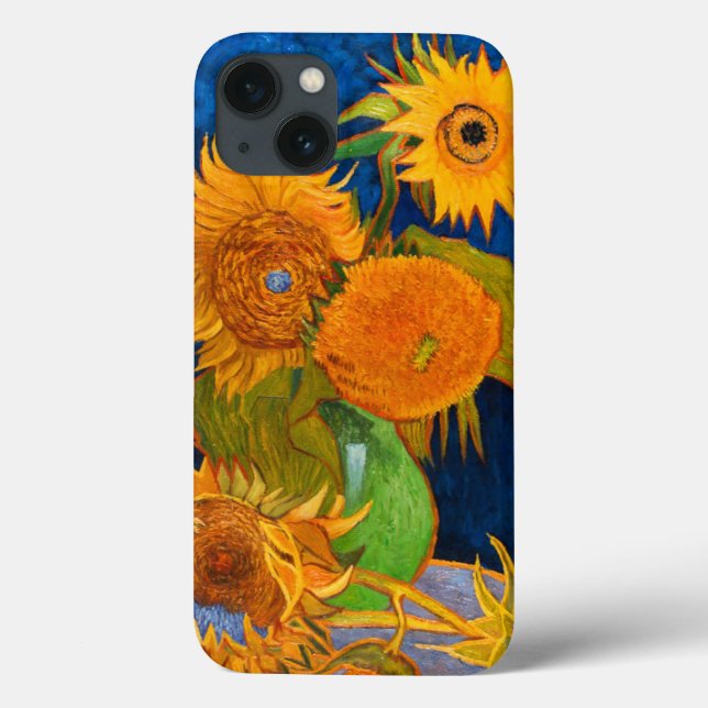 Funda De Case-Mate Para iPhone Van Gogh Sunflowers (Reverso)