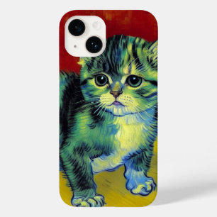 Funda Para iPhone 14 De Case-Mate Van Gogh Tabby Cat