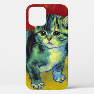 Funda Para iPhone 12 Van Gogh Tabby Cat