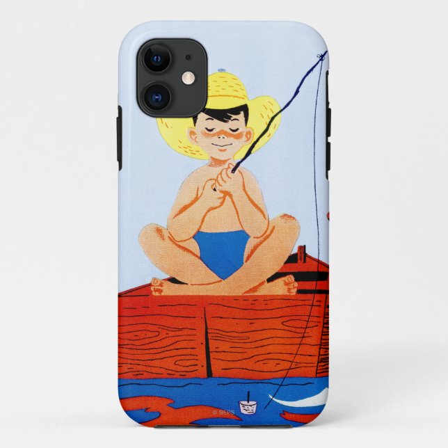 Funda De Case-Mate Para iPhone Van los pescados (Reverso)