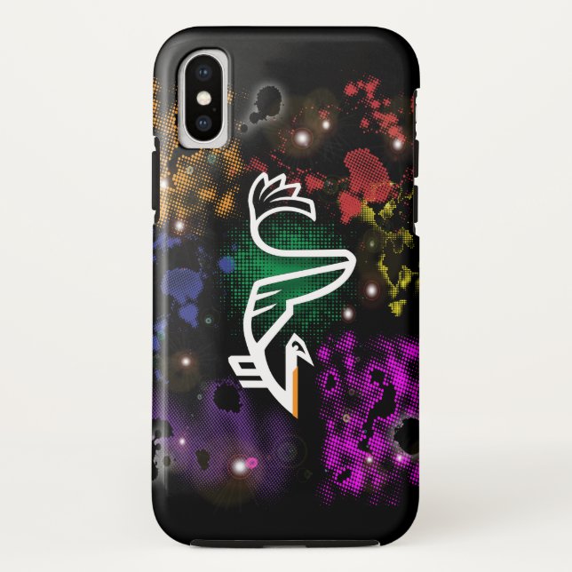 Funda De Case-Mate Para iPhone VanBird prismático (Reverso)