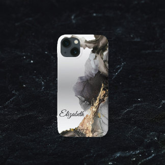 Funda Para iPhone 13 Vanessa Black and White