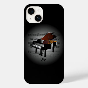 Funda Para iPhone 14 De Case-Mate Vanguardia ~ Piano en el Globo con Partitura ~