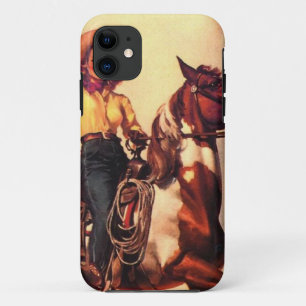 Funda Para iPhone 11 Vaquera en su caballo