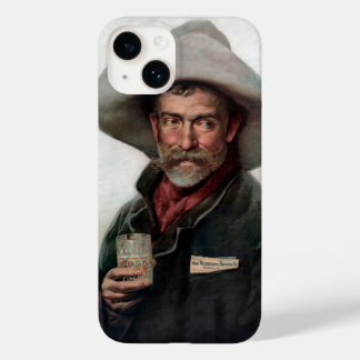 Funda Para iPhone 14 De Case-Mate Vaquero franco-hispano en el viejo Saloon occident