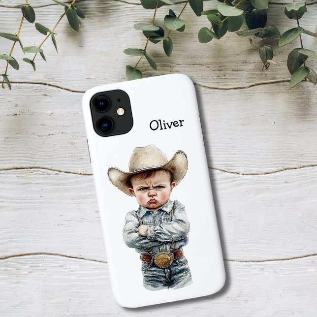 Funda De Case-Mate Para iPhone Vaquero gruñón (Subido por el creador)