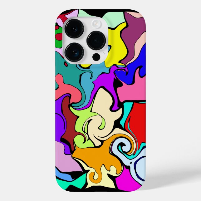 Funda De Case-Mate Para iPhone Variación antigeométrica (Reverso )