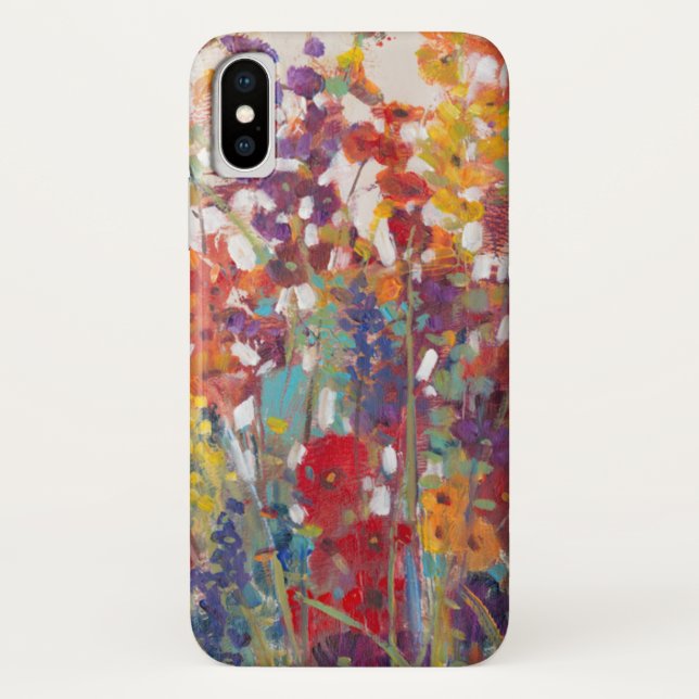Funda De Case-Mate Para iPhone Variedad de flores (Reverso)