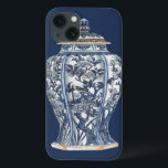 Funda Para iPhone 13 Vasa de porcelana azul y blanca de Vision Studio<br><div class="desc">Un bonito jarrón de porcelana azul y blanco,  cubierto de complejos motivos florales. Una creación de Vision Studio,  esta pieza increíble se vería genial en tu pared. ¡Descúbrelos!</div>
