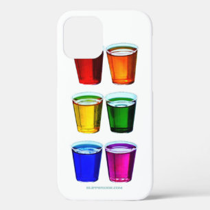Funda Para iPhone 12 Pro vasos de chupito de SlipperyJoe's seis tazas dispu