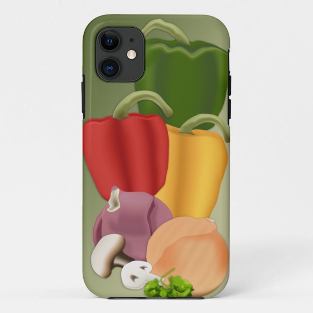 Funda De Case-Mate Para iPhone Vegetales (Reverso)