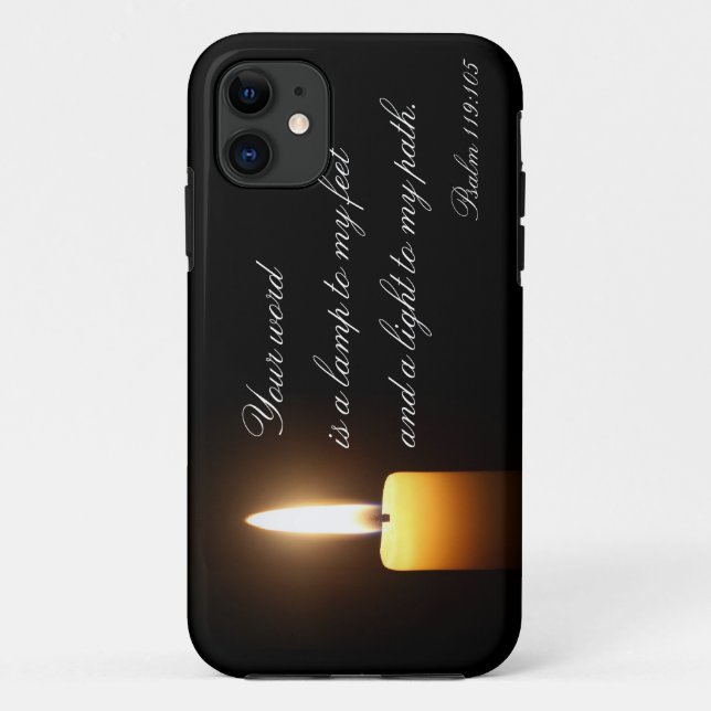 Funda De Case-Mate Para iPhone Velas en la oscuridad (Reverso)