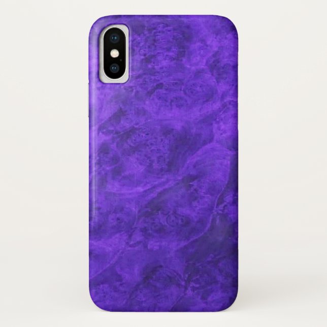 Funda De Case-Mate Para iPhone Velvet Amethyst Purple (Reverso)
