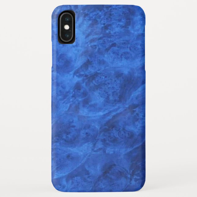 Funda De Case-Mate Para iPhone Velvet azul de zafiro (Reverso)