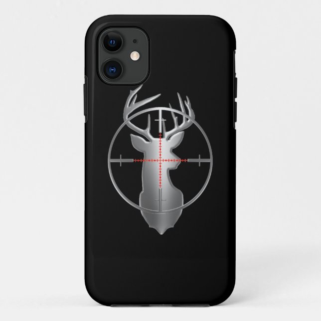 Funda De Case-Mate Para iPhone Venado en cruces (Reverso)