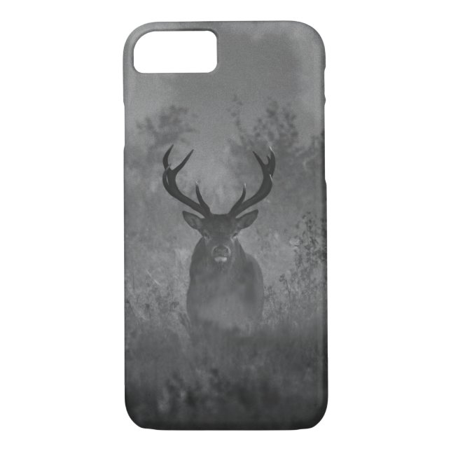 Funda De Case-Mate Para iPhone Venado En La Niebla (Reverso)