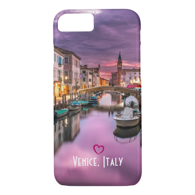 Funda De Case-Mate Para iPhone Venecia, Italia Escenario Canal y Arquitectura Ven (Reverso)