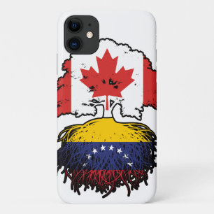 Funda Para iPhone 11 Venezuela: Raíces de árbol canadiense venezolano