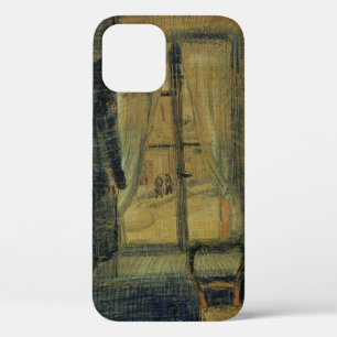 Funda Para iPhone 12 Ventana en el restaurante Bataille de Vincent van 