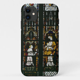 Funda Para iPhone 11 Ventana que representa la Virgen y al Raúl de